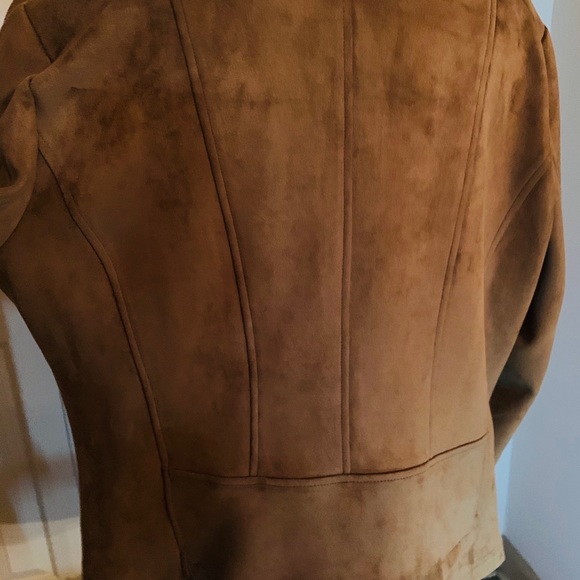 Marc Fisher Suede Jacket 2X - Picture 7 of 8